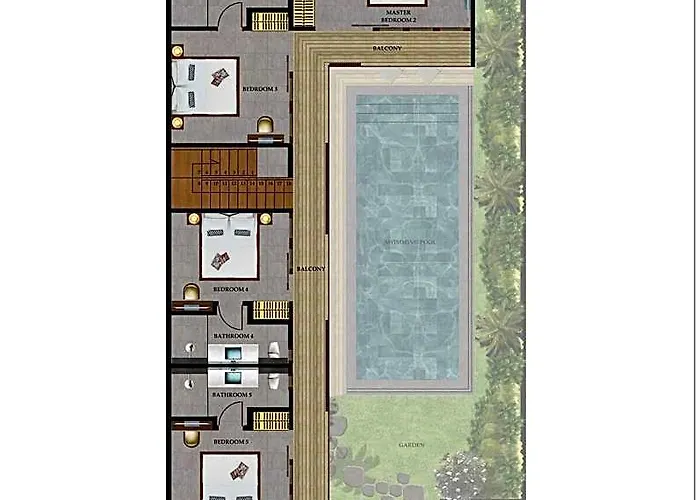 New 5br At 200m Canggu ホテル 4*
